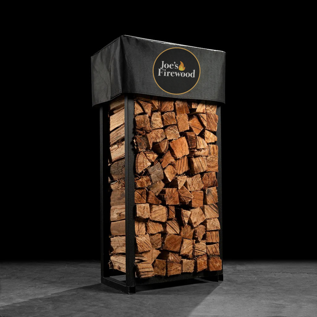 ARTISANAL HICKORY FIREWOOD RACK